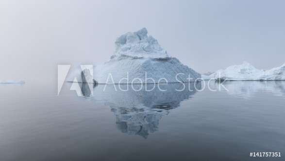 Picture of View of iceberg and glaciers from Greenlands Ilulissat coasts